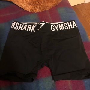 Gymshark black fit shorts size S
